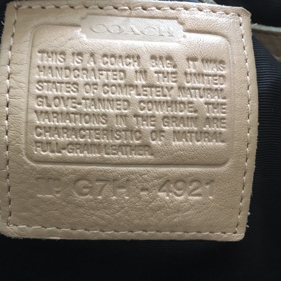 Auth Coach Bag - Picture 2 of 2